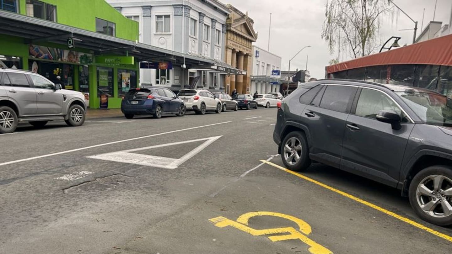 Updated infringement fees for misusing a disabled car park are coming into force in October. Photo / Emily Ireland