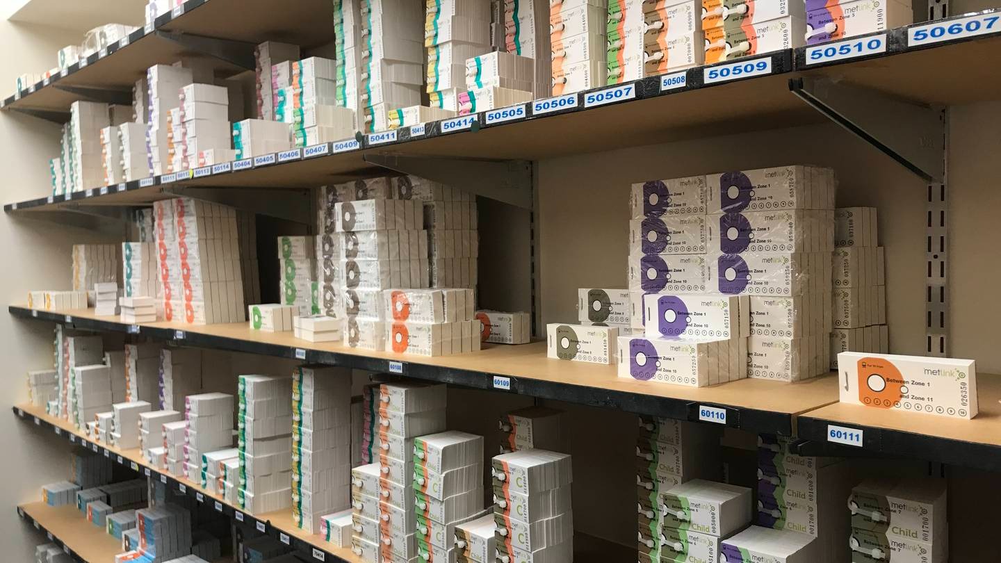 Wellington's former paper ticketing system is being preserved after Snapper cards were launched on the train network in 2022. Photo / Greater Wellington Regional Council