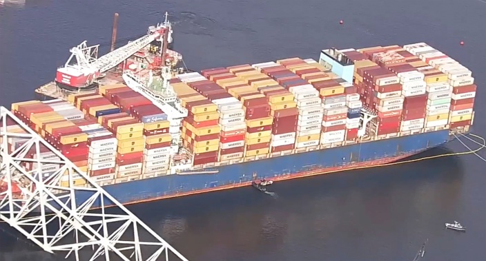 The FBI is conducting a criminal investigation into the deadly collapse of the Francis Scott Key Bridge that is focused on the circumstances leading up to it and whether all federal laws were followed, a person familiar with the matter says. Photo / AP