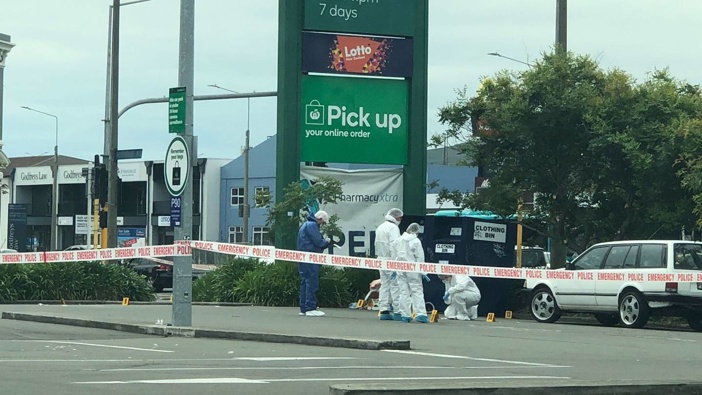 The carpark where Levi Haami was fatally assaulted. A teenager has been charged with murder. (Photo / Georgia O'Connor-Harding)