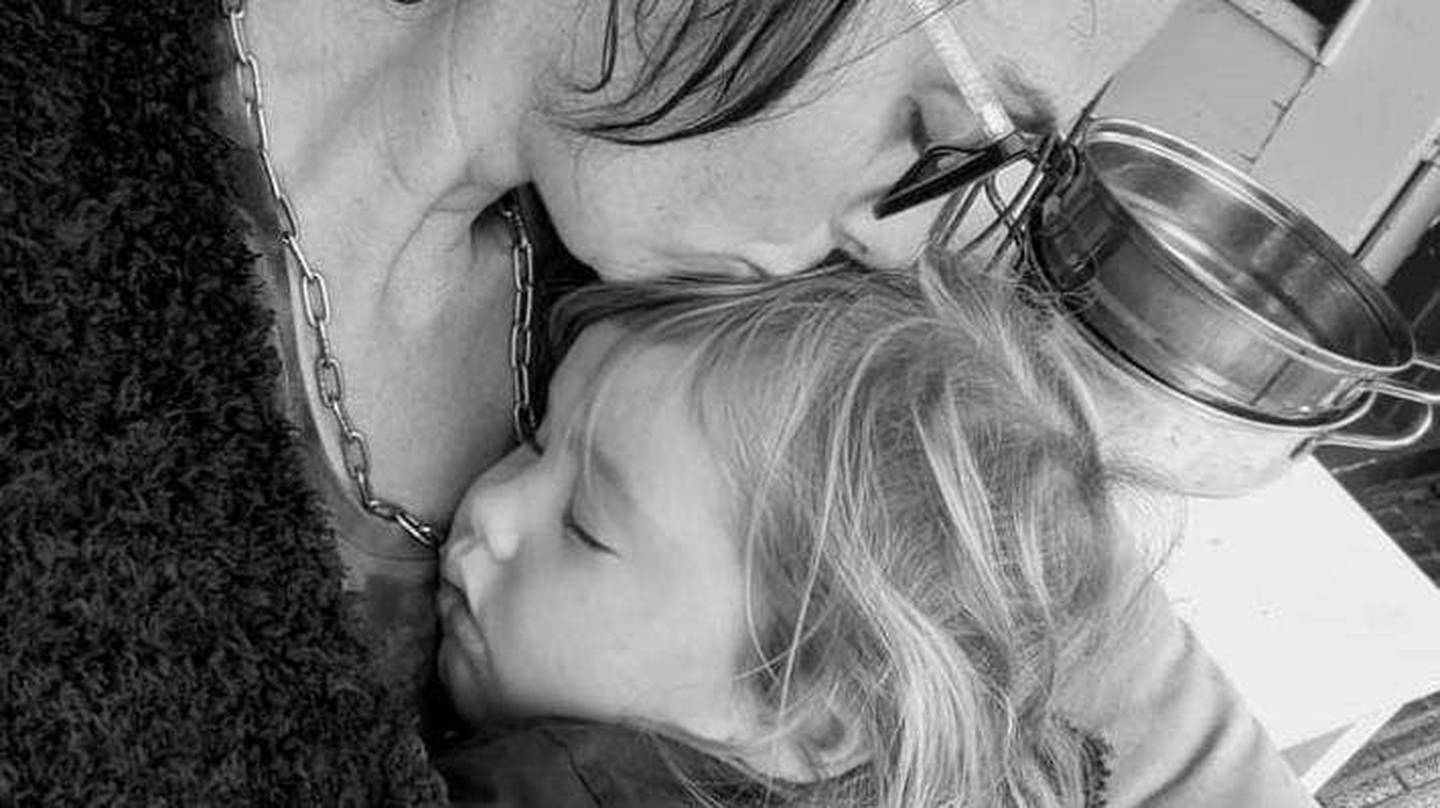 Ivy Collins and her mum Ella. Photo / Ella Collins