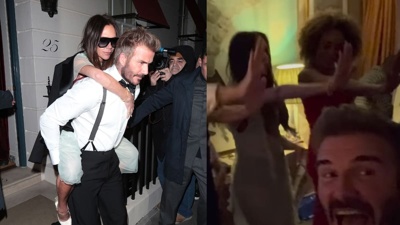 Victoria Beckham carried out of $525K birthday bash
