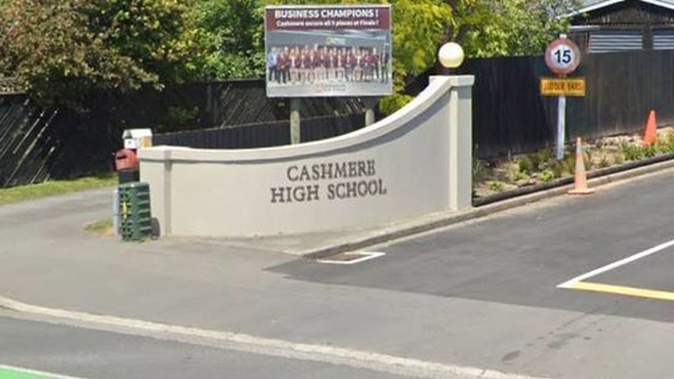 Allegations have been made about a teacher being inappropriate towards a student at Christchurch's Cashmere High School. (Photo / NZ Herald)