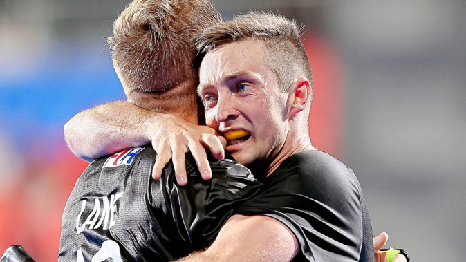 The Black Sticks earned a spot in the Paris Olympics with a late flurry of goals. Photo / Supplied