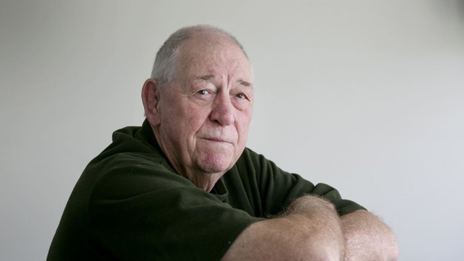 Retired Detective Inspector Graham Bell pictured at home in Whitianga. Photo / Alan Gibson