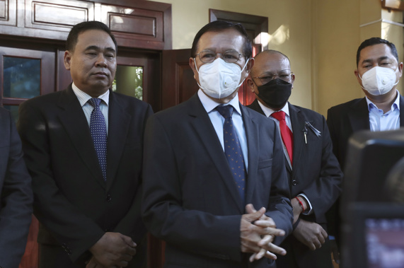 Kem Sokha, Cambodia's most prominent opposition politician not in exile, is scheduled Friday, March 3, 2023, to hear the verdict in his trial for treason, for which he was arrested in 2017 as part of a government crackdown on the opposition. Photo / AP