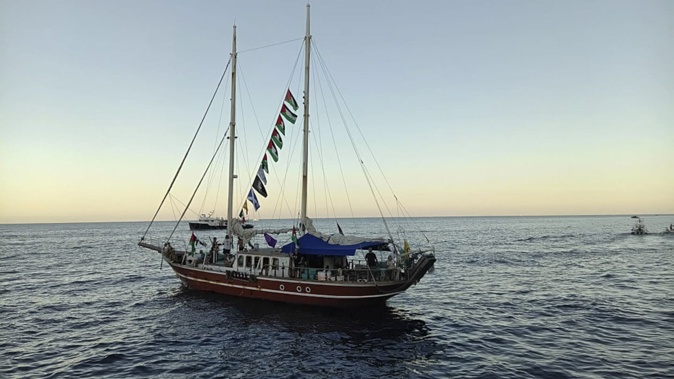 Reports suggest the flotilla headed to Gaza has been intercepted by Israel. Photo / Getty Images