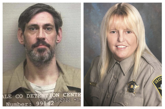 Casey Cole White, left, and Assistant Director of Corrections Vicky White. (Photo / AP)