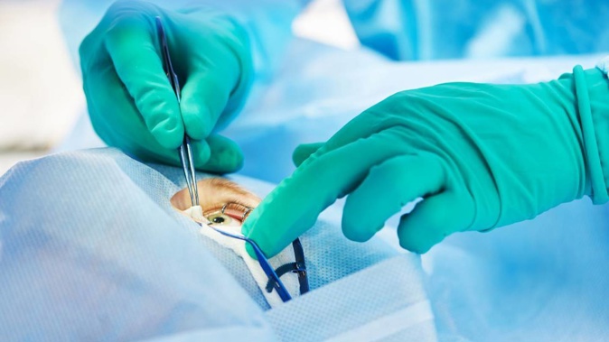 The man lost his eye after undergoing surgery to replace his cornea. Photo / 123rf