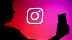 A person holds a phone displaying the Instagram logo in Knurow, Poland, on April 20, 2025. (Photo Illustration by Klaudia Radecka/NurPhoto via Getty Images)