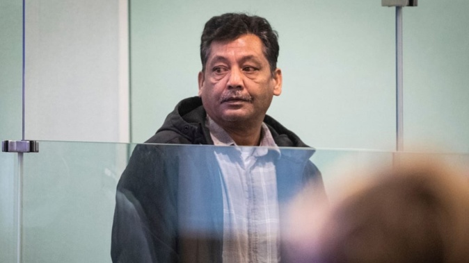 Rosehill resident Rajesh Kumar appears in the High Court at Auckland in 2023 after being charged with kidnapping and attempted murder. Photo / Jason Oxenham