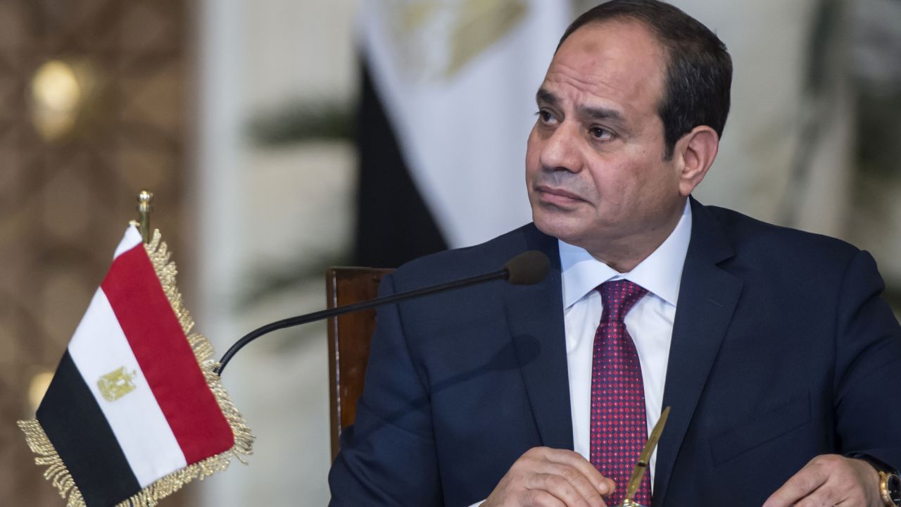 The February-dated "top secret document" purported conversations between Sisi and senior Egyptian officials.