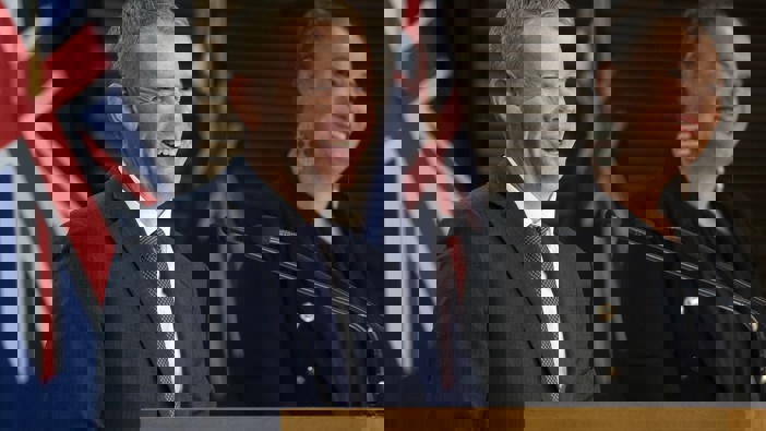 Chris Hipkins and Carmel Sepuloni. Photo / Mark Mitchell