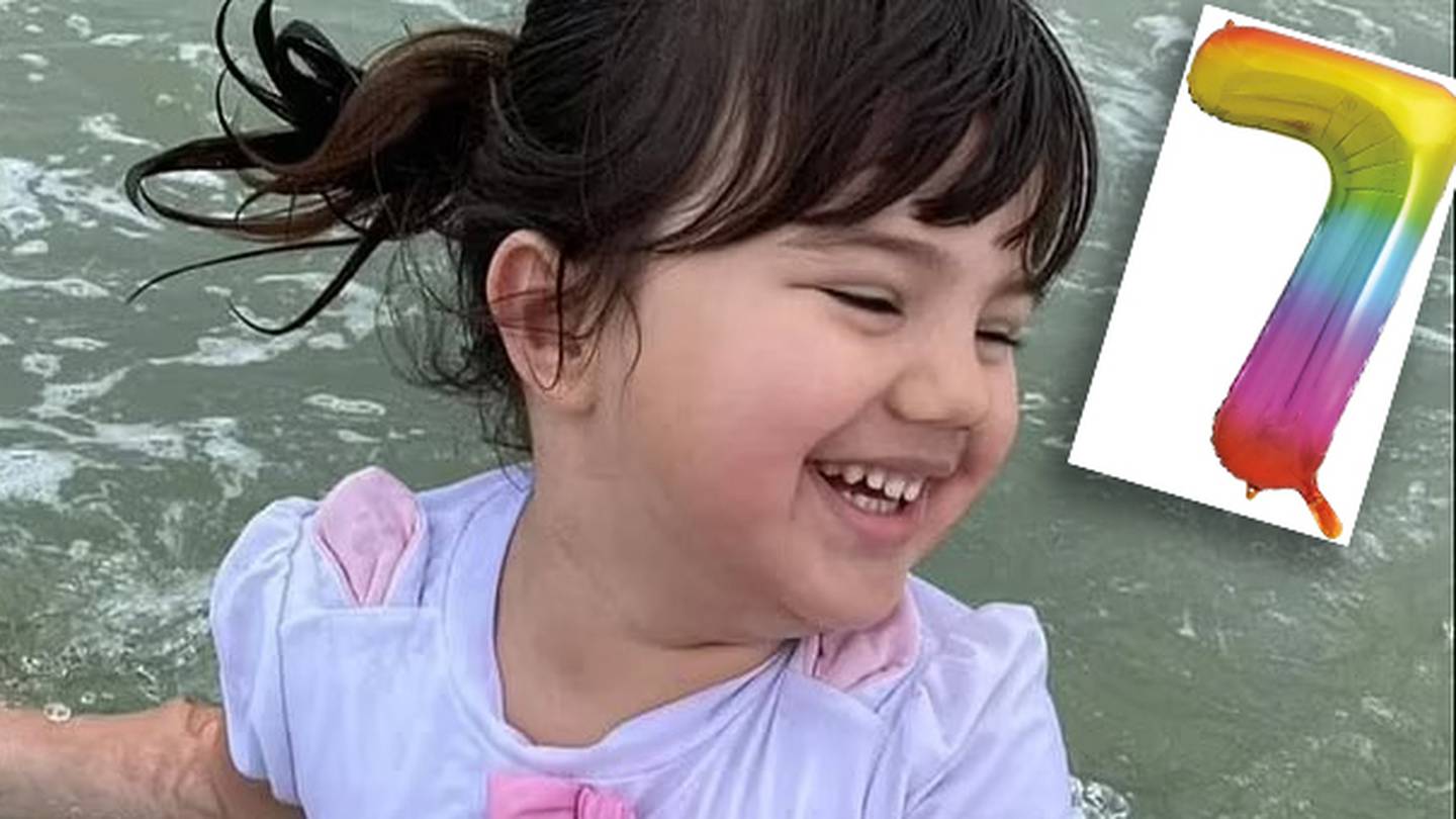 Little Alexandra had just celebrated her 7th birthday.