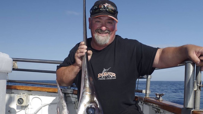 Lance Goodhew, skipper of the Enchanter charter fishing vessel that sunk off the Northland coast in March 2022. Photo / Supplied