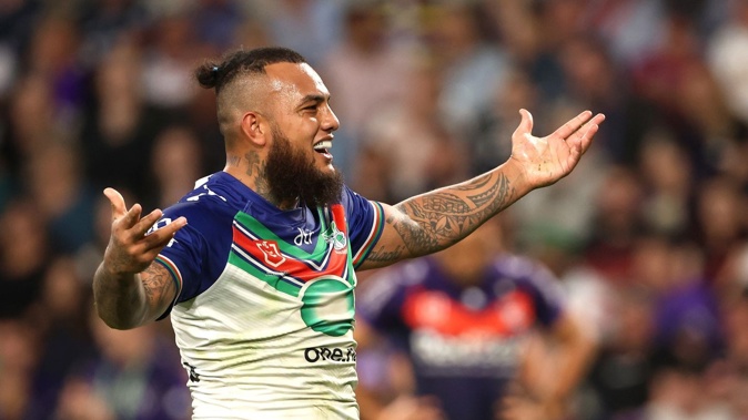Addin Fonua-Blake is expected to stay at the Warriors for 2024. Photo / Photosport