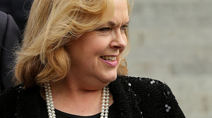 Judith Collins' six-bedroom home on Auckland's Pohutukawa Coast failed to sell last night -- passing in at auction at $1.9 million.