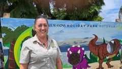 All Seasons Holiday Park Rotorua manager Tracey Thornborough. Photo / Michaela Pointon