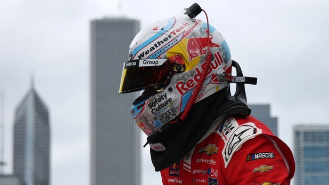 Shane Van Gisbergen during the Nascar Cup Series Grant Park 165 at Chicago Street Course. Photo / Getty Images