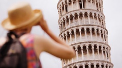 The Leaning Tower of Pisa has been leaning since the 14th century. Photo / Getty Images