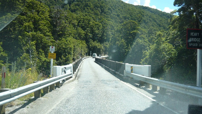 After a massive slip last year the Haast Pass is set to re-open completely next week - ready to withstand a boulder the size of small car (Wikimedia)