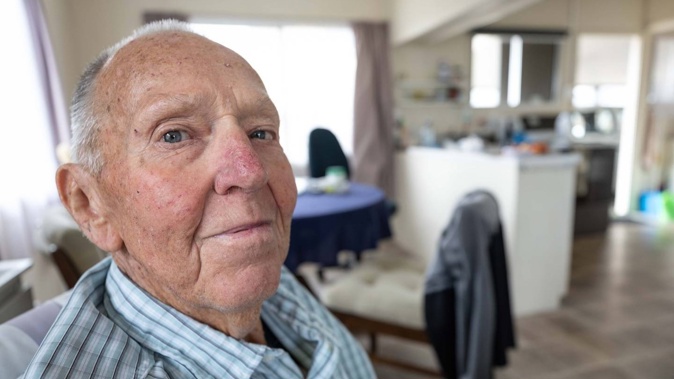 John McGill, 82, is looking for a like-minded flatmate to share costs and for company. Photo / Alex Cairns