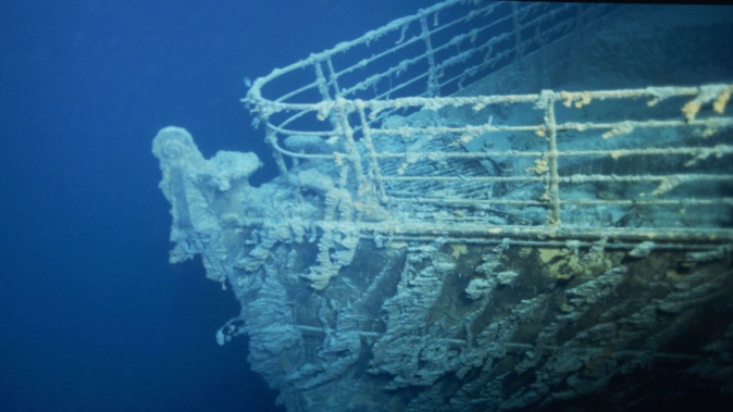 The wreck of the Titanic. Photo / Getty via CNN
