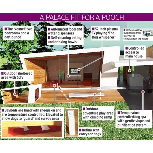 This is one home for your dog that might cost just as much to buy as it is to buy a house in Auckland