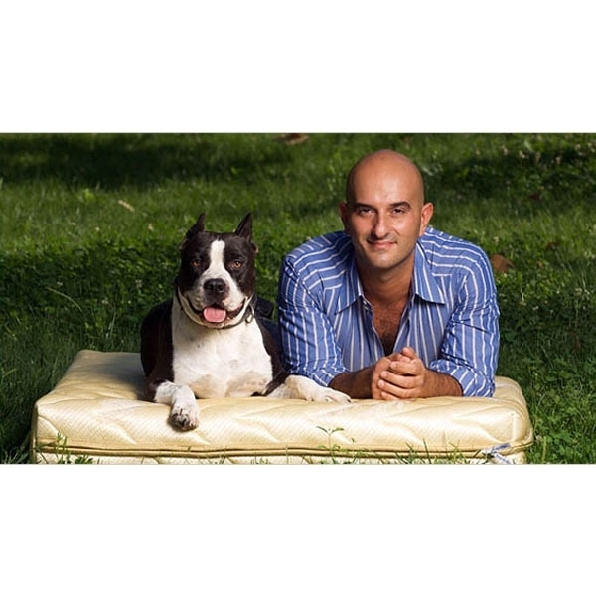 Struggle to sleep? Perhaps you need to try out the 22k gold-thread dog mattress... just be prepared to drop $3,000 for the luxury to do so!