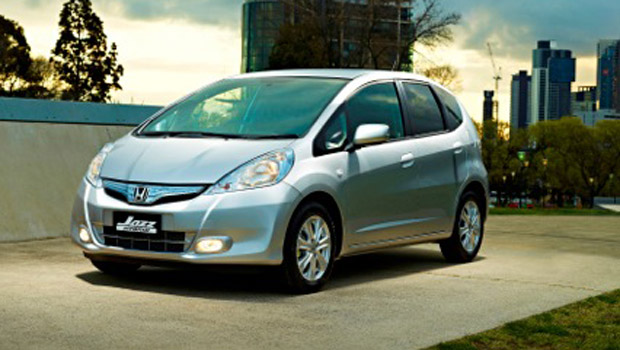 The Honda Jazz hatch hybrid (supplied)
