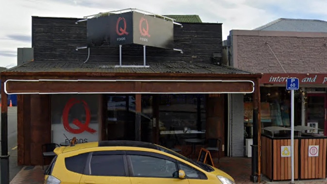 Geraldine cafe Q Foods has been issued $20,000 of infringement notices by WorkSafe for Covid breaches. (Photo / Supplied)