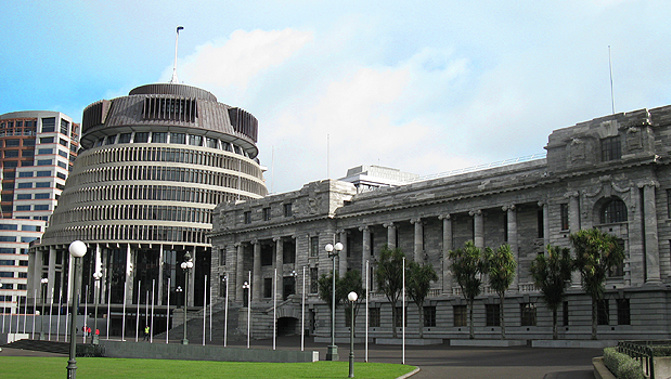 A police spokesman told Newstalk ZB the item was sent to Parliament's mailroom (Photo: Edward Swift)