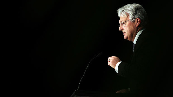Peter Dunne says he was "flippant" to liken New Zealand First to the KKK (Getty Images)