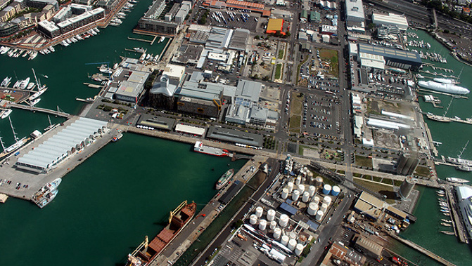 Two new outdoor play structures will pay tribute to the Maori and industrial heritage of Wynyard Quarter (Edward Swift)