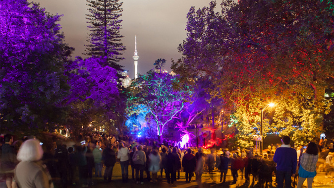 The home of New Zealand's largest light festival could ironically be about to lose its lighting through the rest of the year (Elizabeth Clarkson)