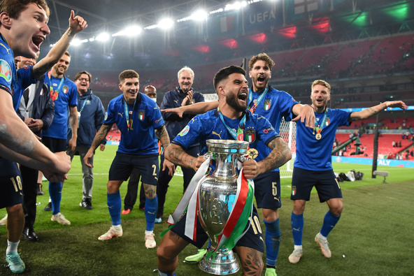 Italy are the European Champions/Photosport 