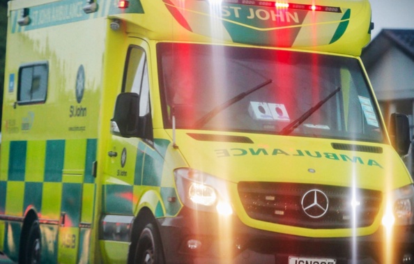 Emergency services rushed to Woodhill Forest today after a mountain biker was seriously injured in a crash. Photo / NZME