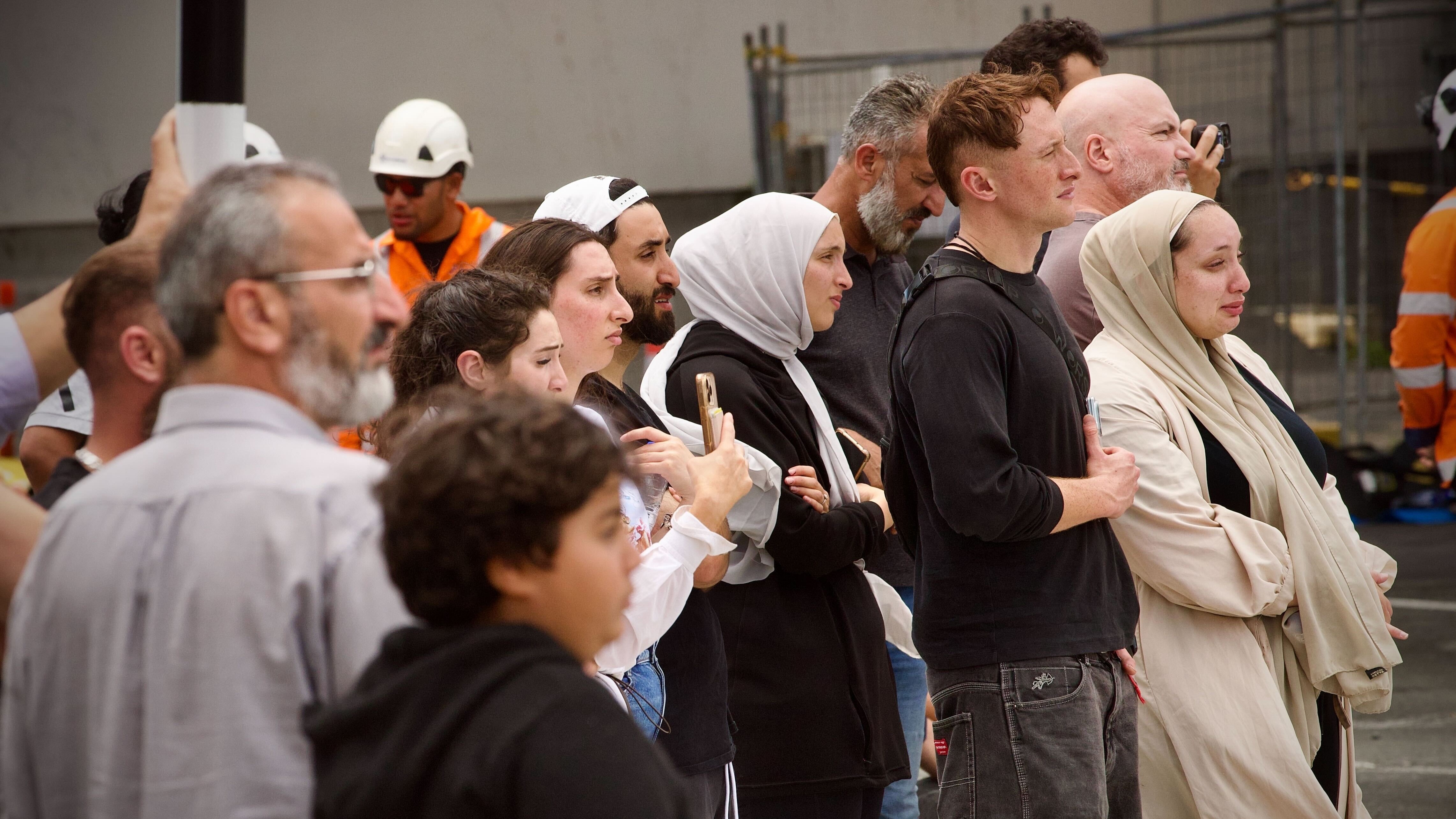 'Came to this country with nothing': Family watch as their Lebanese grocer burns