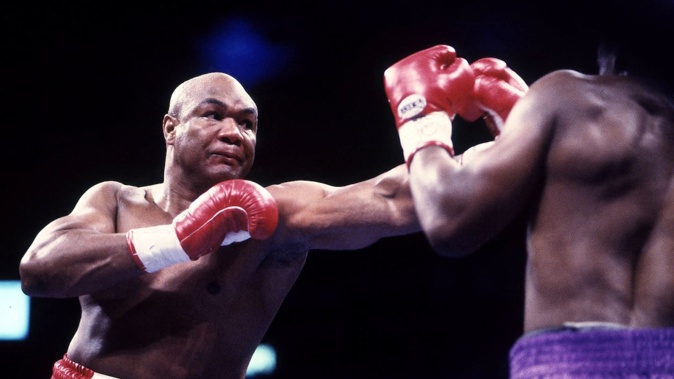 George Foreman. Photo / Photosport
