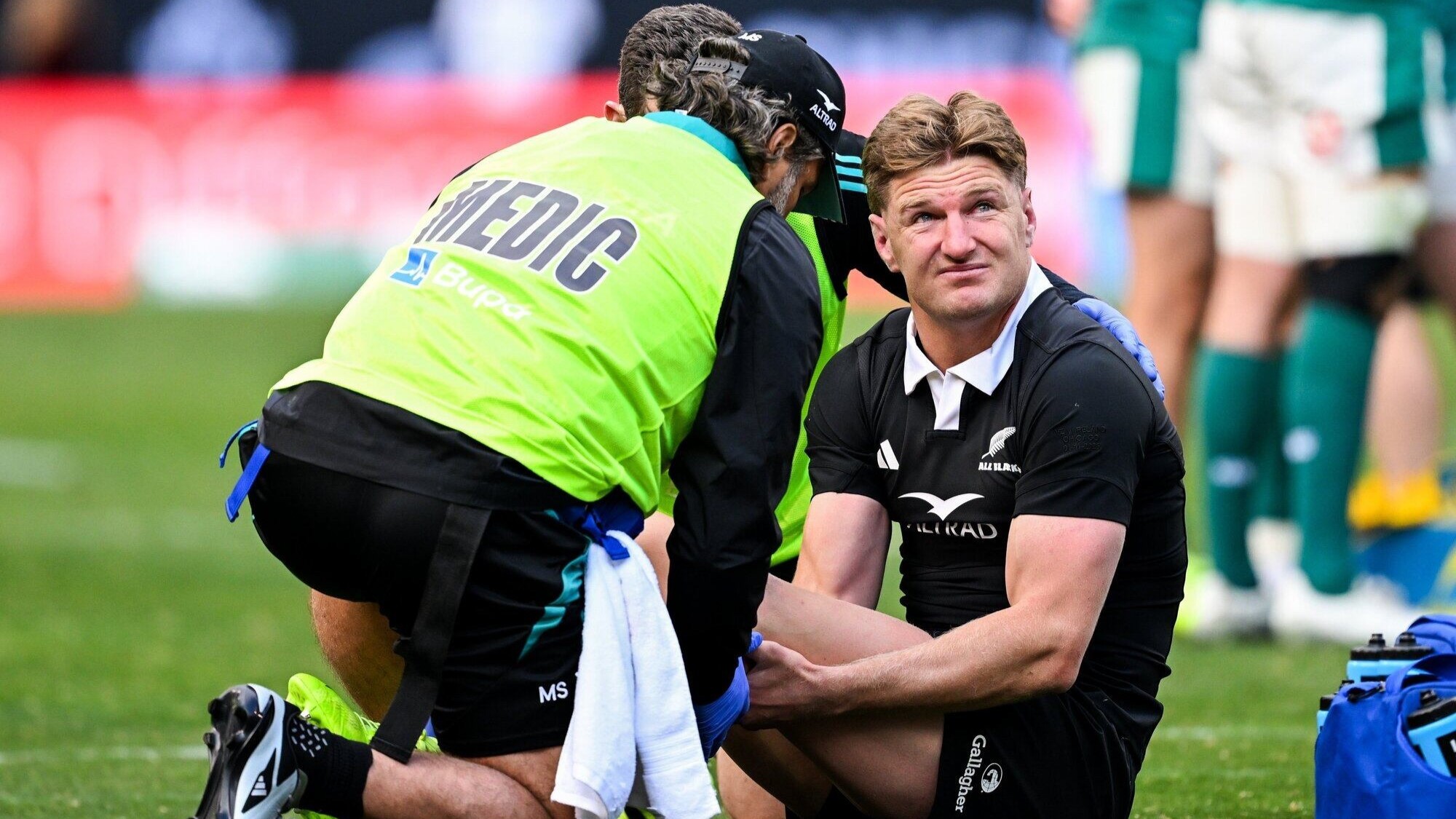 'A wee bit nervous': All Blacks await scan on Barrett injury