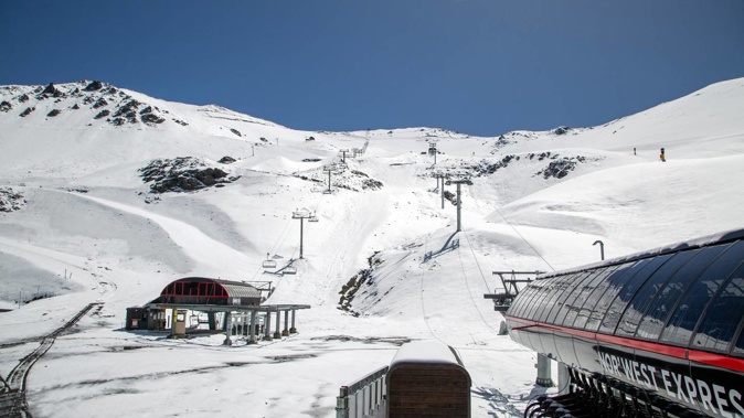 The accident happened at Mt Hutt ski field in Canterbury today. Photo / NZ Ski, file