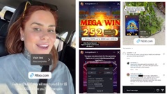 Millie Elder Holmes has promoted online gambling for overseas casinos and been fined. Nine more influencers have also received warning letters from the government and 27 are on a watch list.