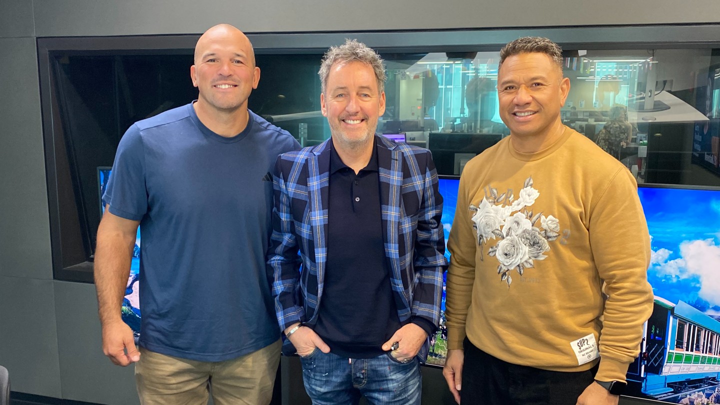 Louie Anderson (left) and Pita Alatini. Photo / File