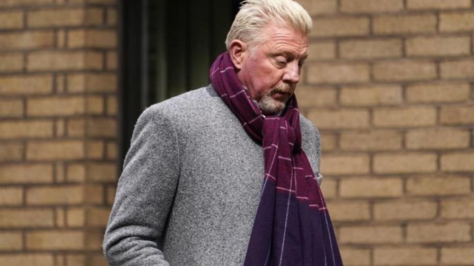 Boris Becker. (Photo / AP)