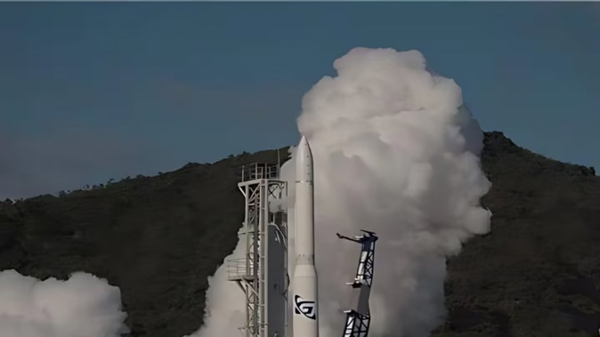 Gilmour Space Technologies tested an orbital rocket carrying a jar of Vegemite, achieving 14 seconds of flight. Photo / @GilmourSpace via X