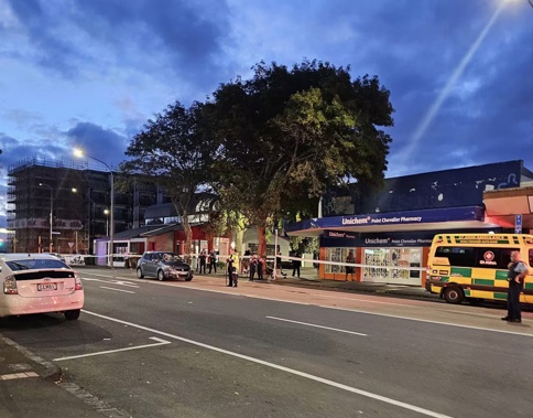 A person was taken to hospital with critical injuries after being hit by a car on Great North Rd, Pt Chevalier, on Monday evening. Photo / Mahn Quyq