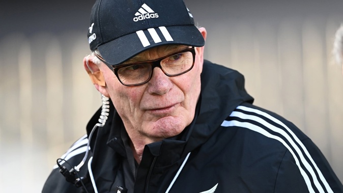 Mike Cron played a major role in the Black Ferns’ 2022 Women's Rugby World Cup triumph. Photo / Photosport