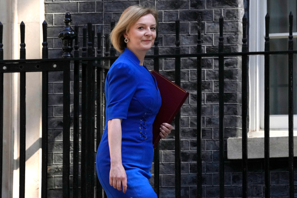Liz Truss. Photo / AP