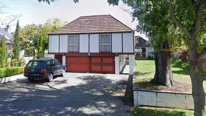 Eye-surgeon Ian Dallison's home is on one of Christchurch's premier streets and sold for $2.95m. Photo / Google