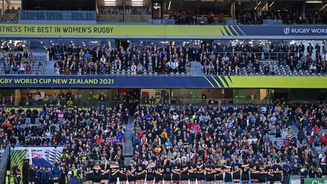 The Black Ferns will once again line up in front of passionate fans at Eden Park. Photo / Photosport